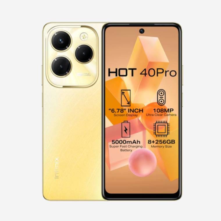 INFINIX HOT 40 PRO X6837 8 RAM + 256GB